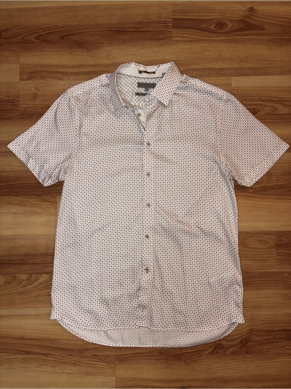 Ted Baker London Slim Fit Short Sleeved Shirt